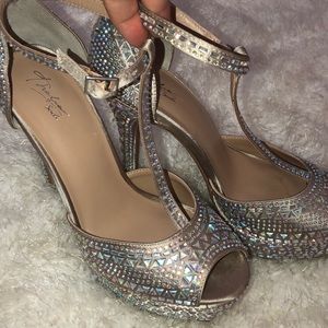 Sparkly heels